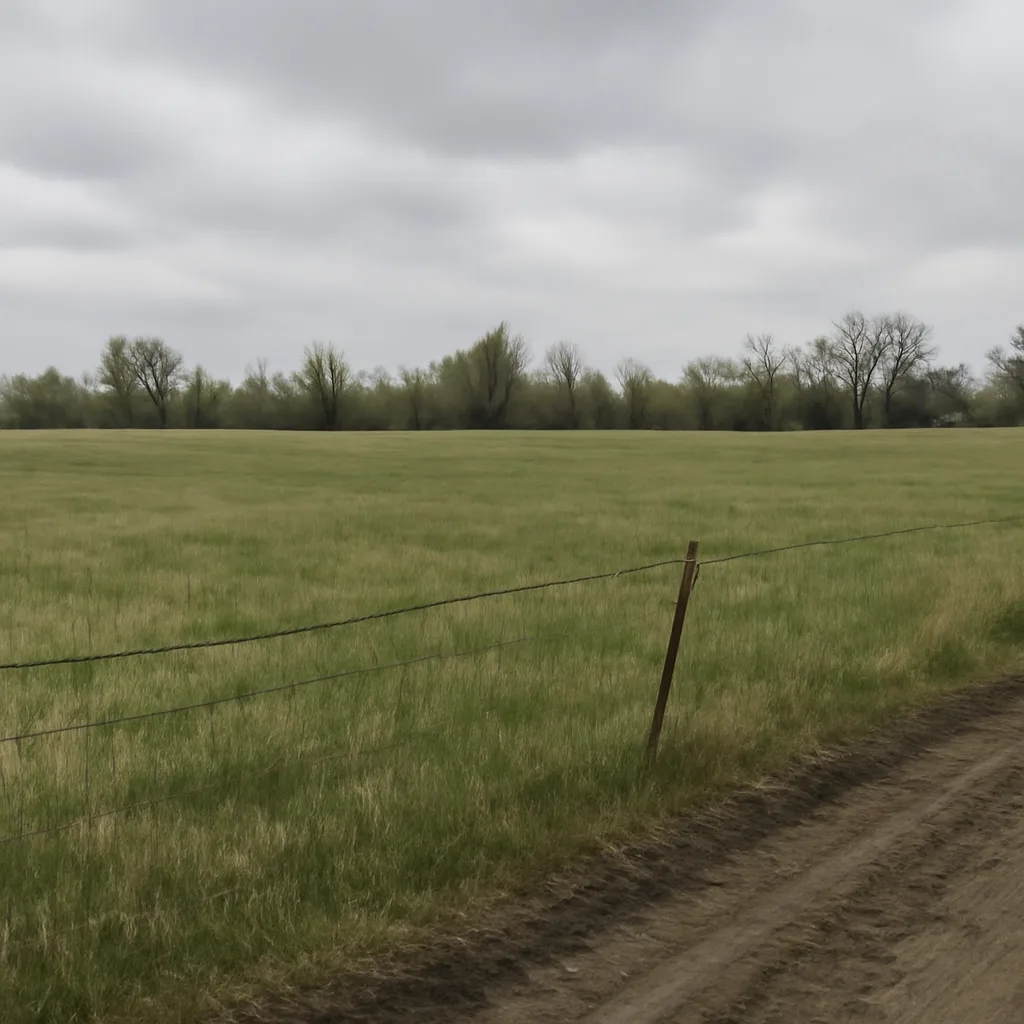 Rural acreage with open grassland and conifer forest in Idaho Falls, Idaho