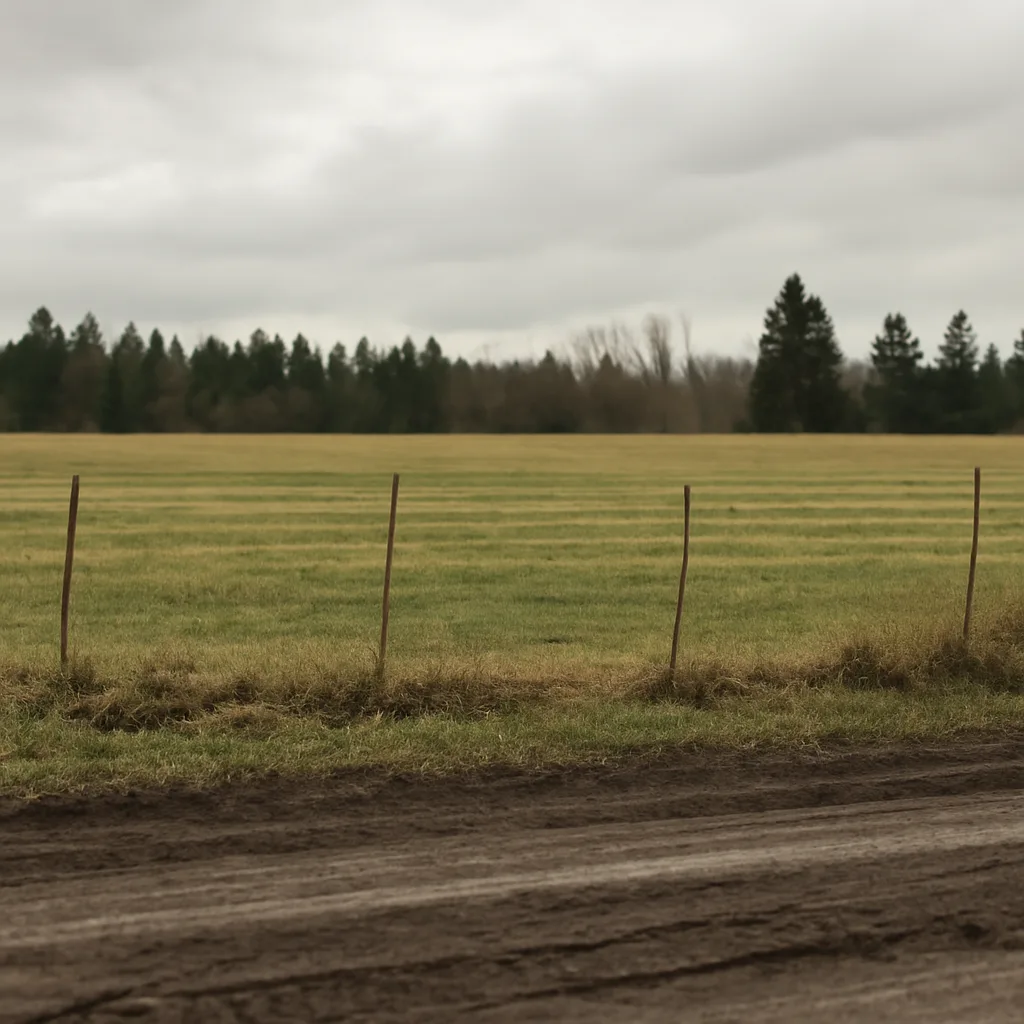 Rural acreage with open grassland and conifer forest in Kootenai County, Idaho