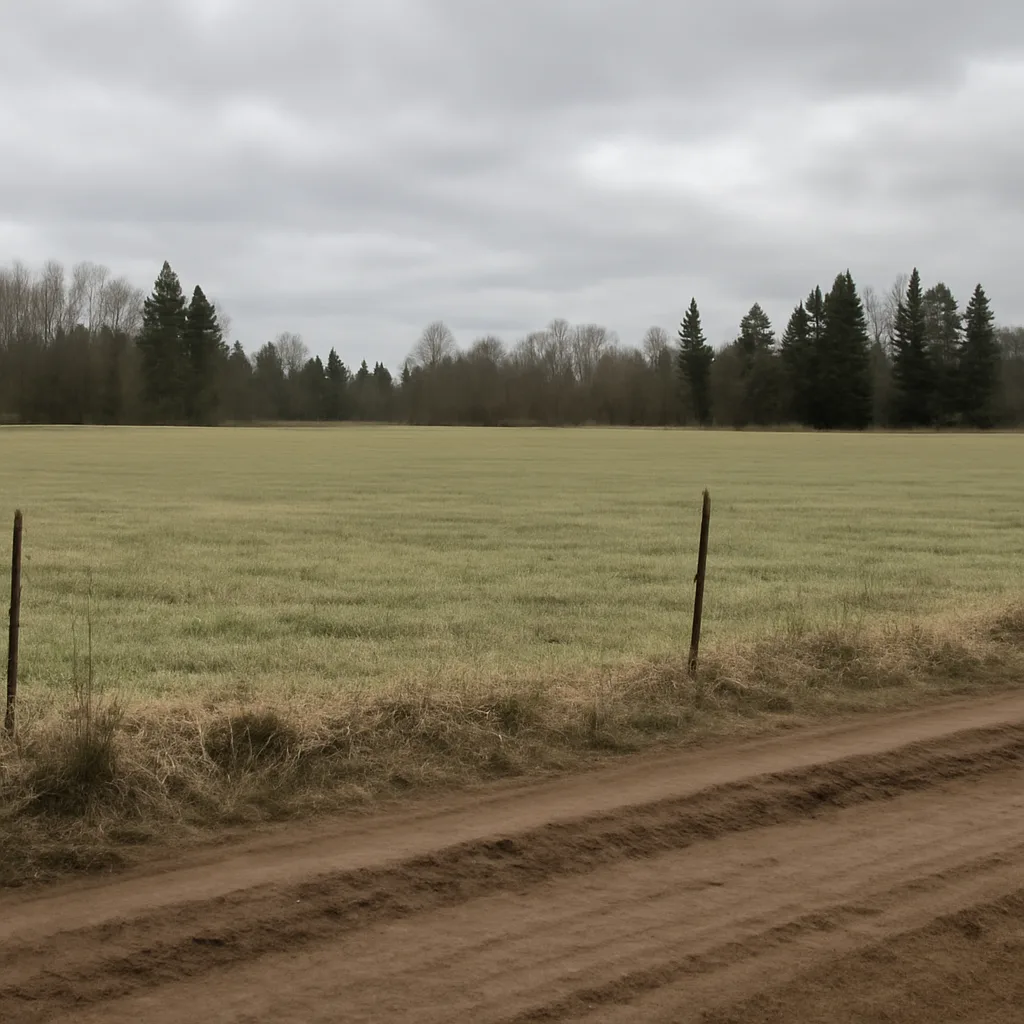 Rural acreage with open grassland and conifer forest in Nez Perce County, Idaho