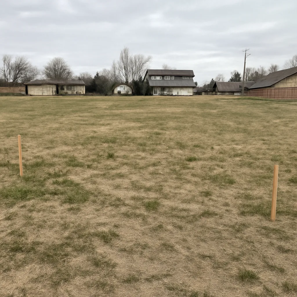 Cleared vacant residential lot for sale in Bannock County, Idaho