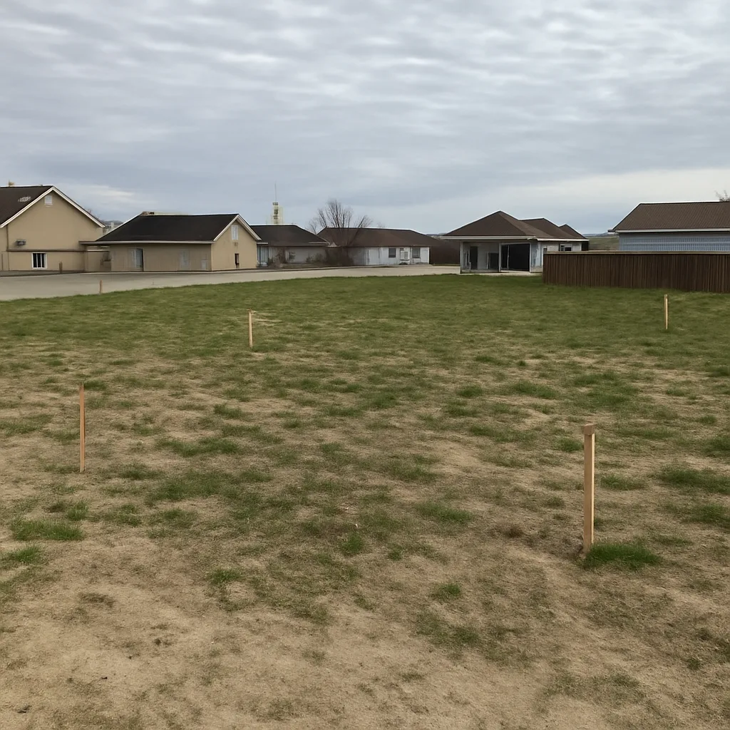 Cleared vacant residential lot for sale in Bingham County, Idaho