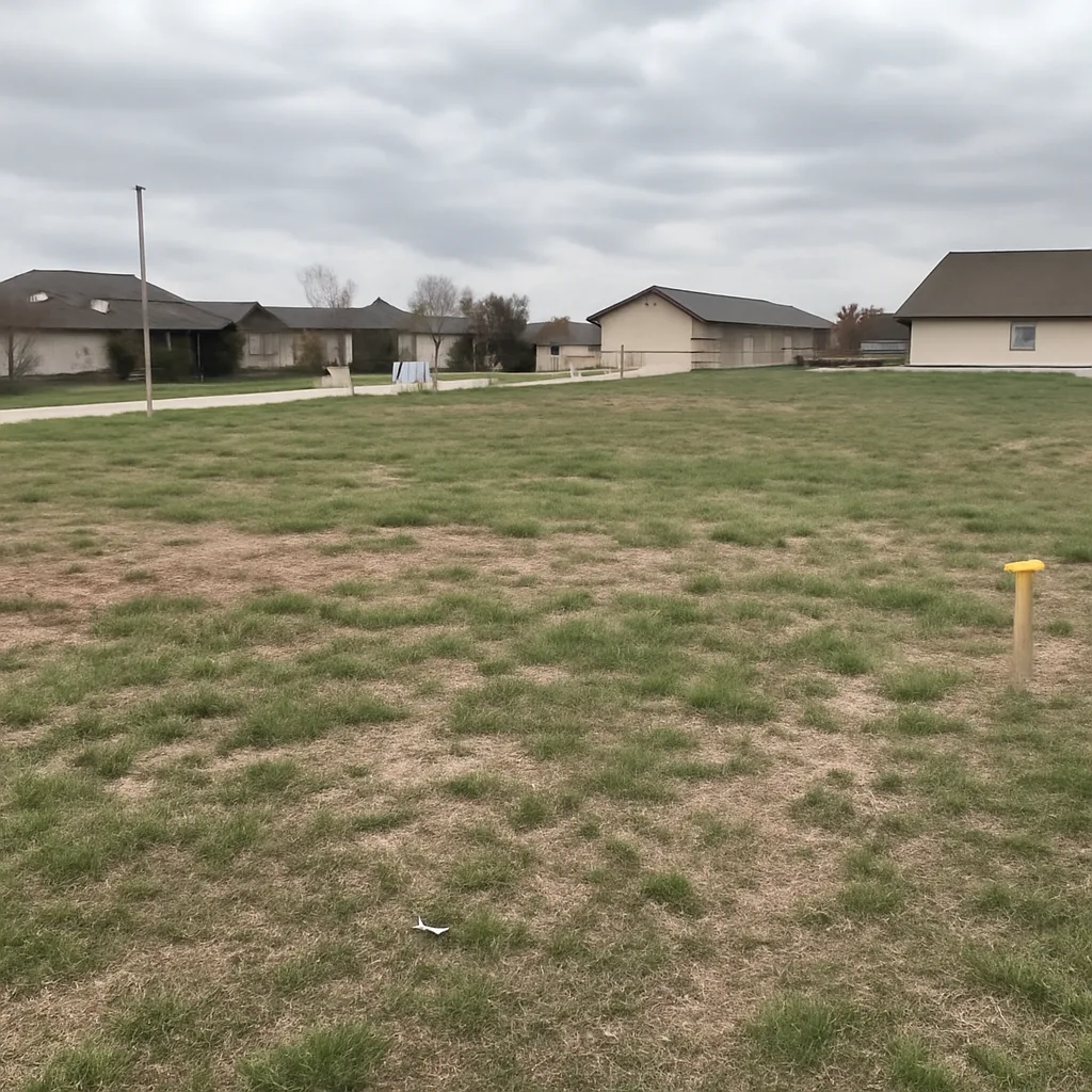 Cleared vacant residential lot for sale in Blackfoot, Idaho