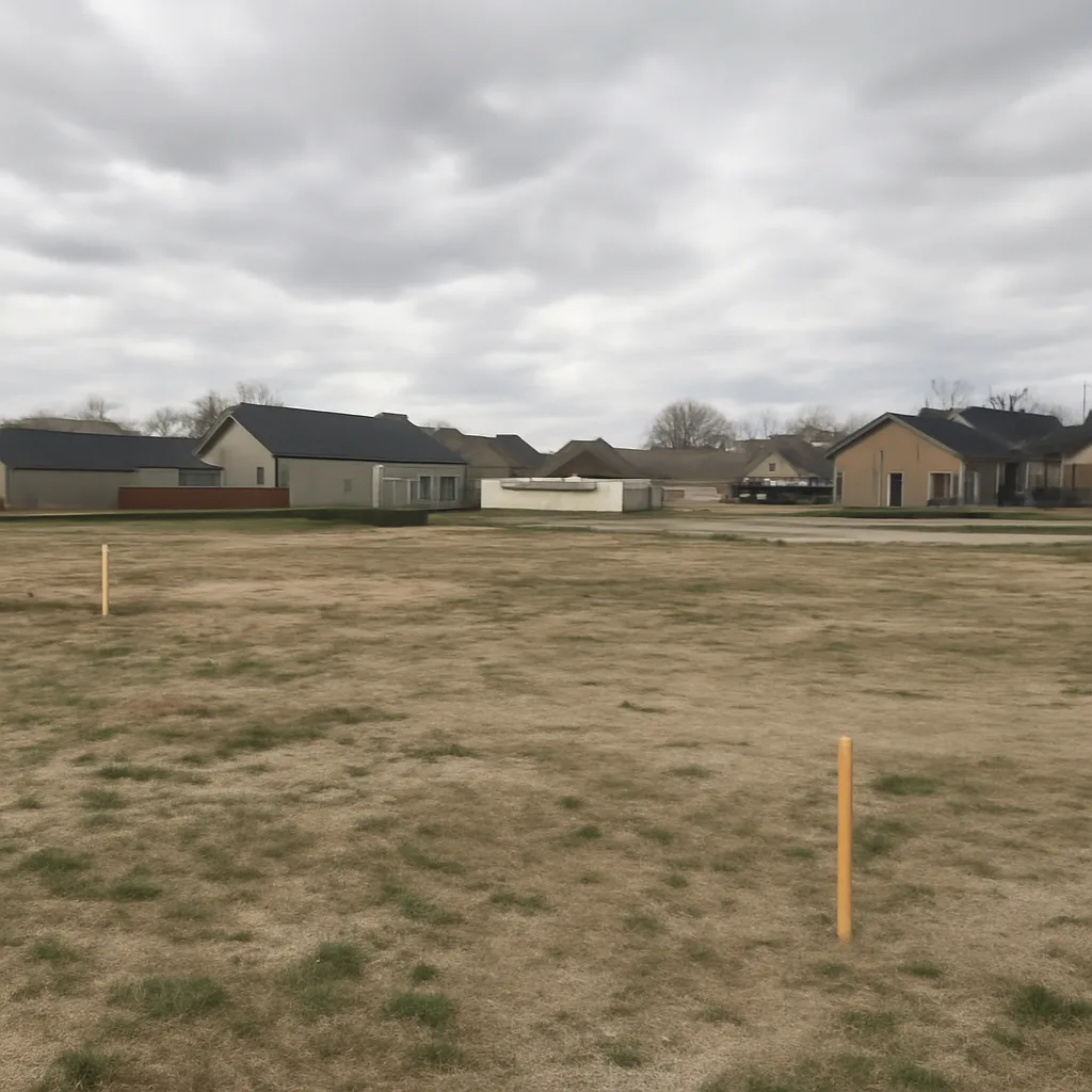 Cleared vacant residential lot for sale in Nampa, Idaho