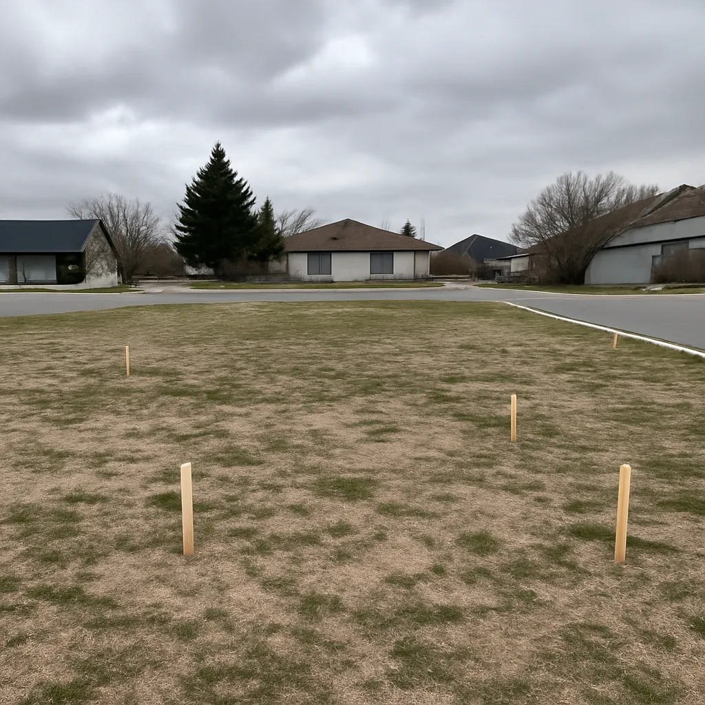 Cleared vacant residential lot for sale in Pocatello, Idaho