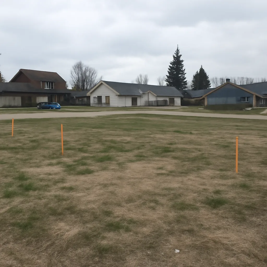 Cleared vacant residential lot for sale in Sandpoint, Idaho
